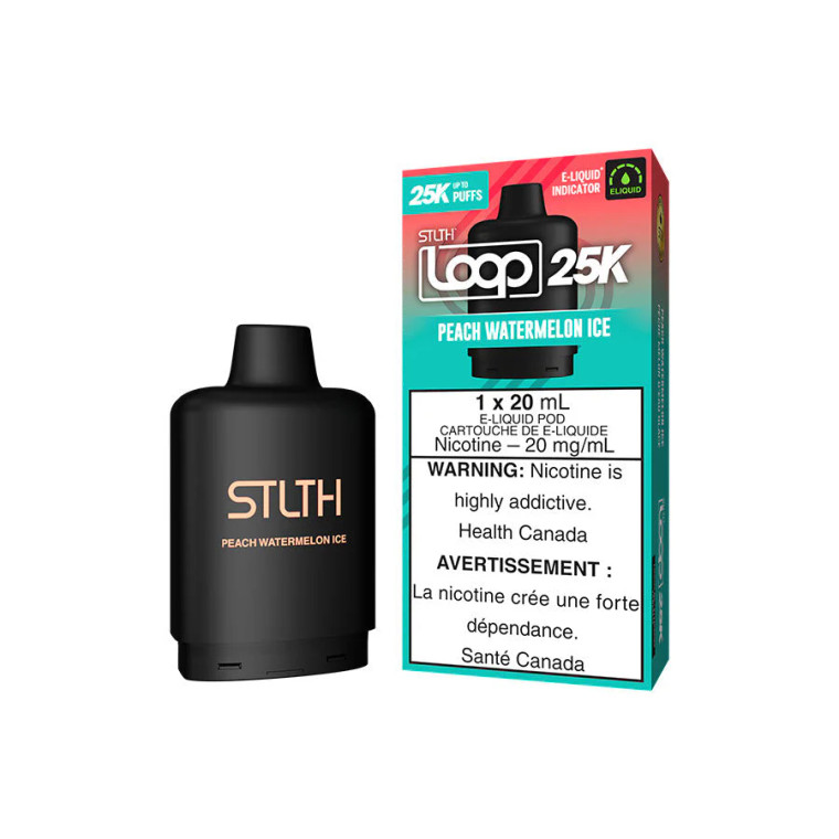 STLTH Loop 2 25K Pod - Peach Watermelon Ice (20mg/20ml)