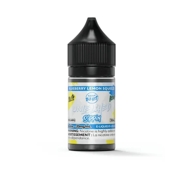Flavour Beast - Unleashed Sippin' - Blueberry Lemon Squeeze(20mg/30ml)