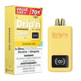 Drip'n 26ml Disposable - Banana Ice (20mg/26ml)