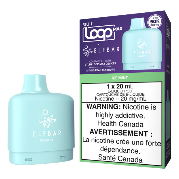 STLTH x Elfbar Loop Max 50K Pod, Ice Mint