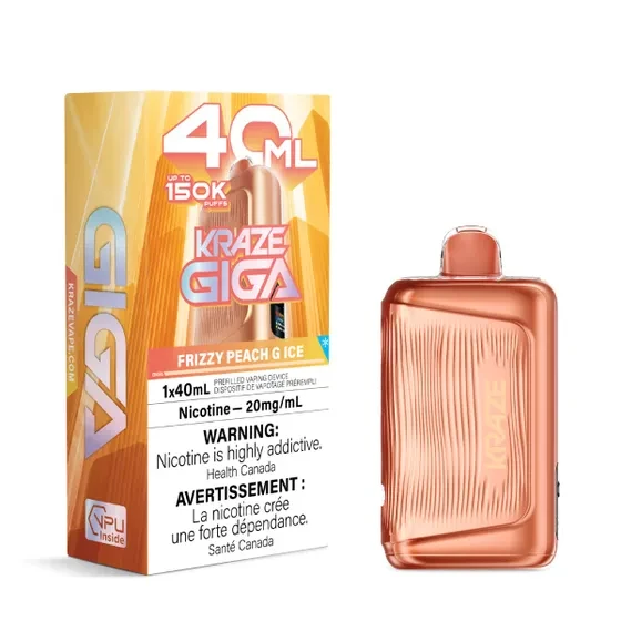 Kraze Giga - Frizzy Peach G Ice (150K/20MG)