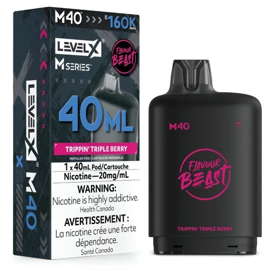 Level X Flavour Beast M Series - Trippin' Triple Berry