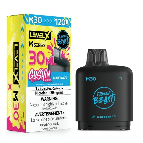 Level X Flavour Beast M Series - G.S. Blue Razz