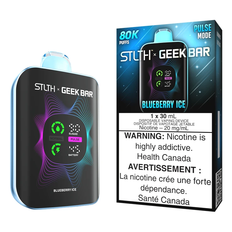 STLTH x Geek Bar 80K - Blueberry Ice (30ml/20mg)