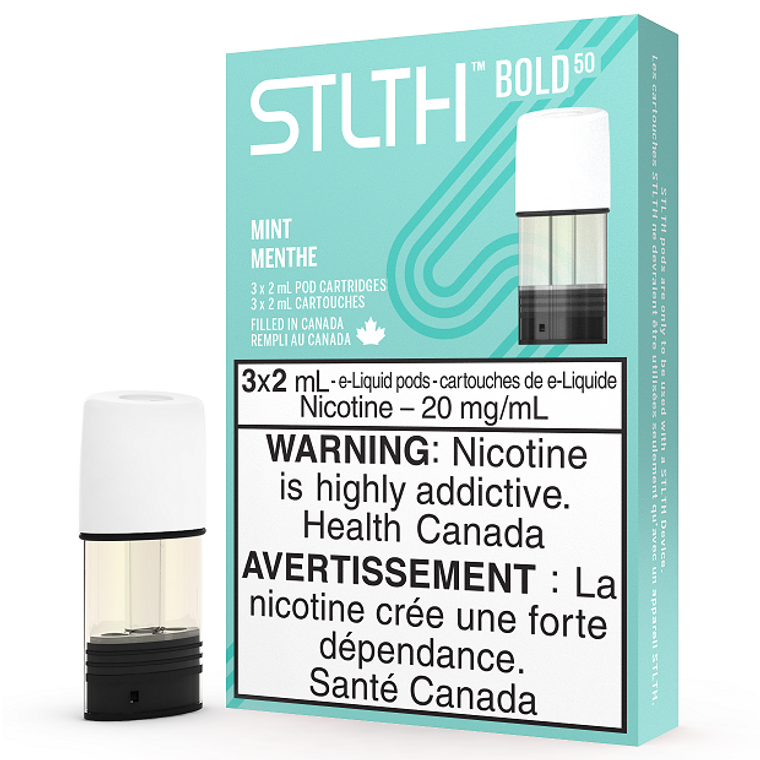 STLTH Pods - Original - Mint (20mg/Bold 50)