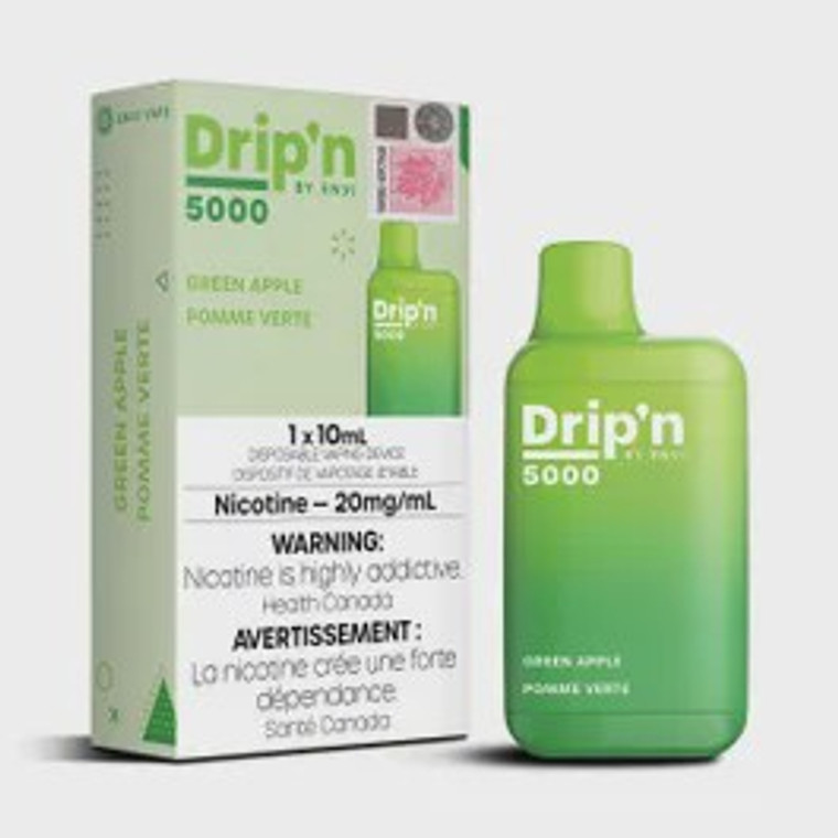 Drip'n by Envi - Green Apple (20MG/5000 puff)