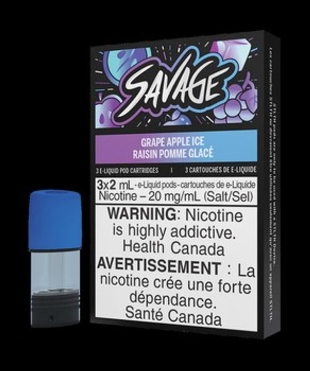 STLTH Pods - Savage - Grape Apple Ice (20mg)