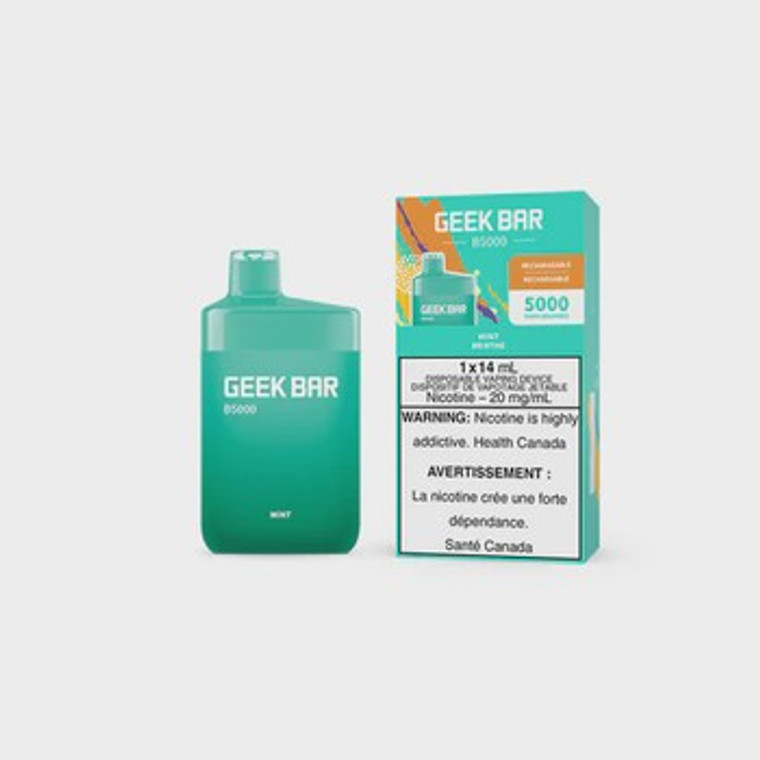 Geek Bar B5000 Disposable - Mint (5000 puffs/20mg)
