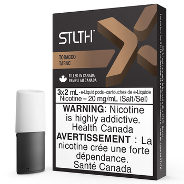 STLTH Pods - X - Tobacco (20mg/Bold 50)