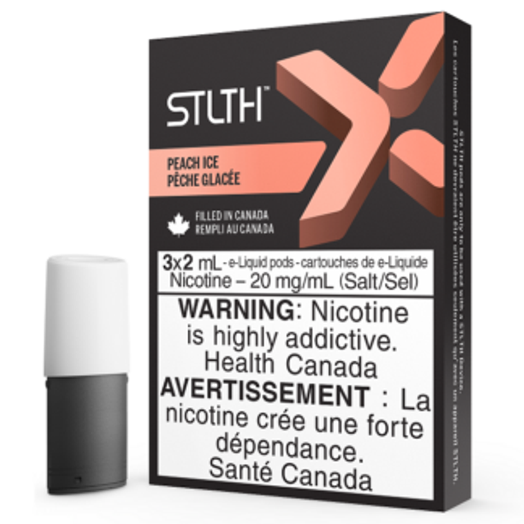 STLTH Pods - X - Peach Ice (20mg/Bold 50)