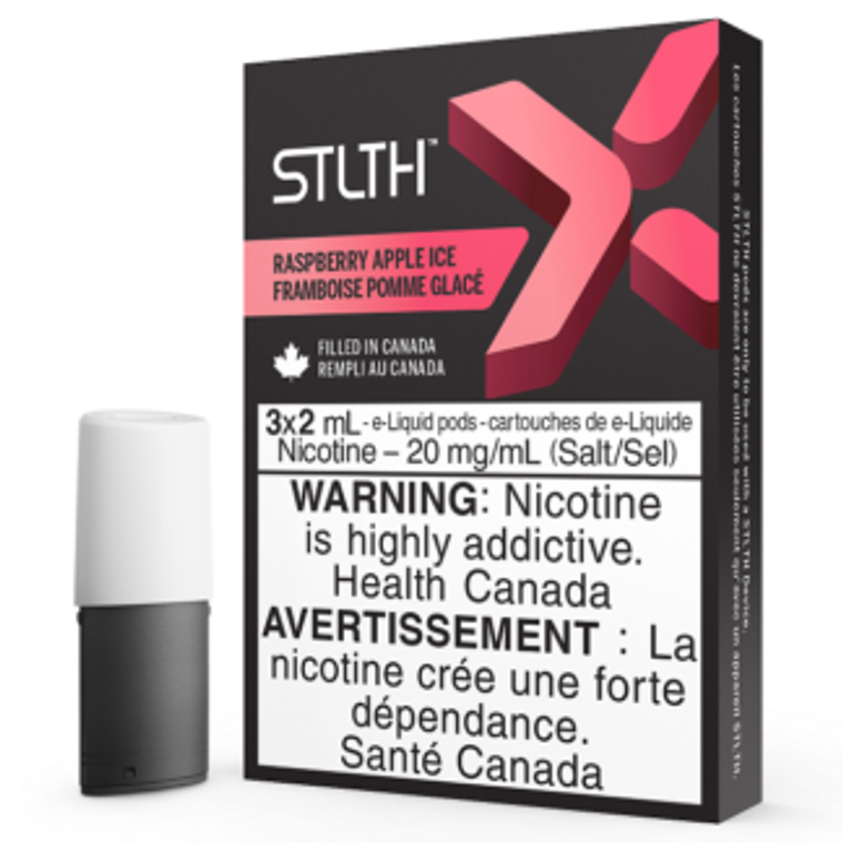 STLTH Pods - X - Raspberry Apple Ice (20mg/Bold 50)