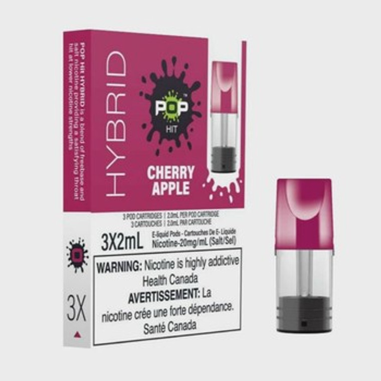 HYBRID Pop Hit STLTH Compatible Pods - Cherry Apple.