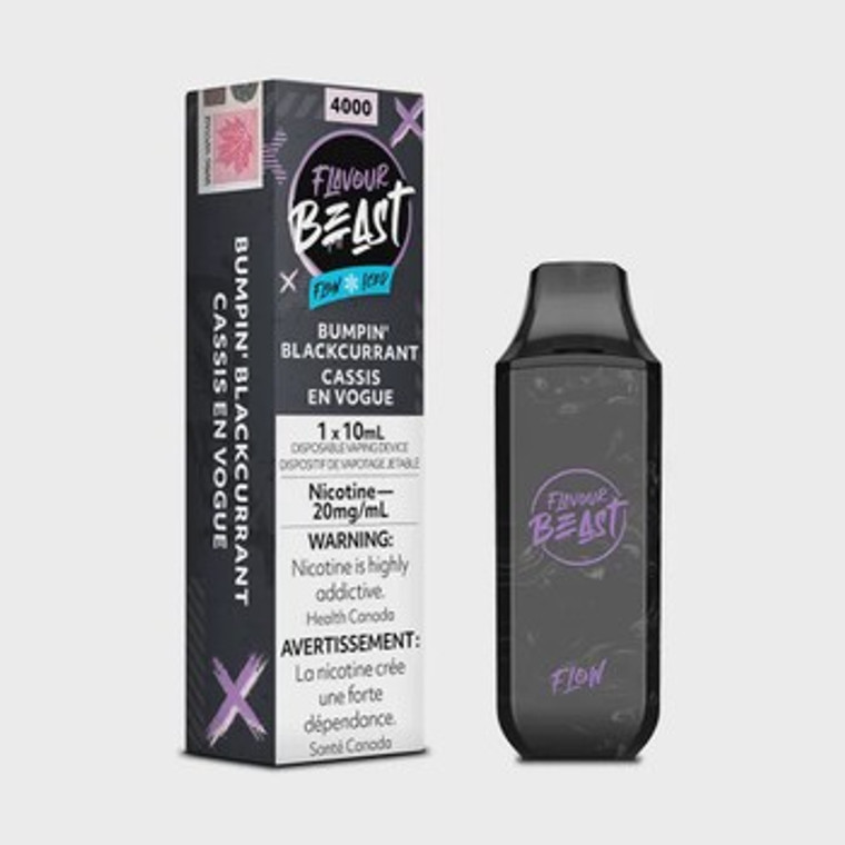 Flavour Beast Flow Disposable - Bumpin' Blackcurrant Iced