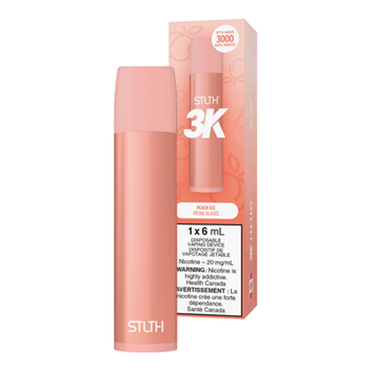 STLTH 3K Disposable - Peach Ice (20mg/3000 puffs)