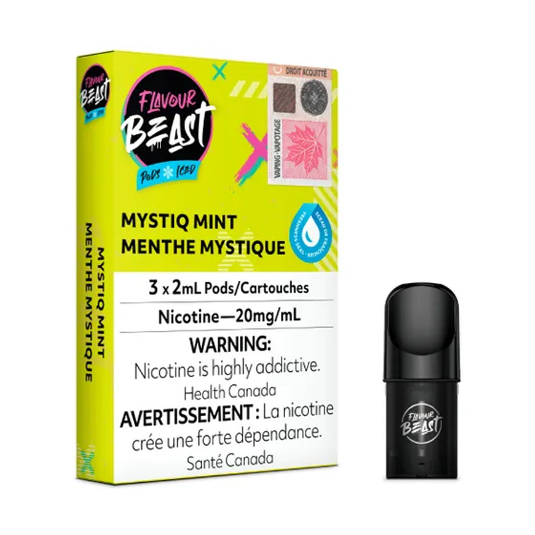 Flavour Beast Pod Pack - Mystiq Mint Iced (20MG/3PK)