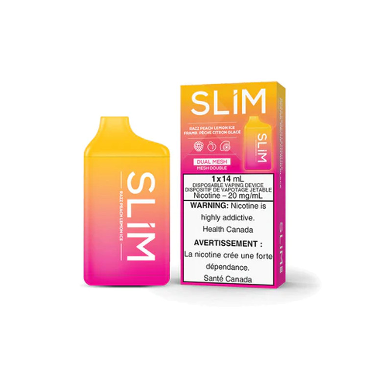 Slim Disposable - Razz Peach Lemon Ice (20mg/14ml)