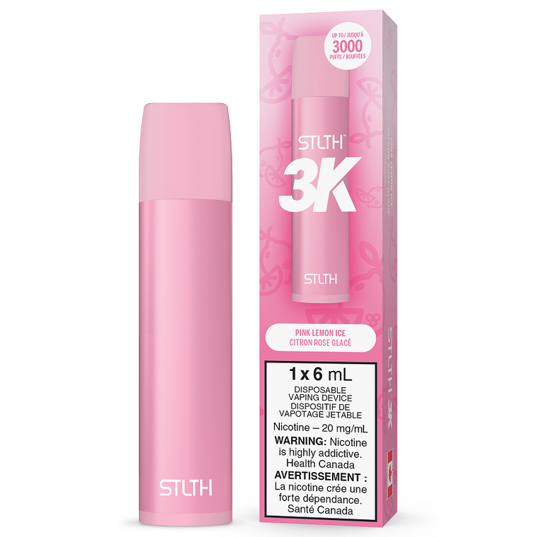 STLTH 3K Disposable - Pink Lemon Ice (20mg/3000 puffs)