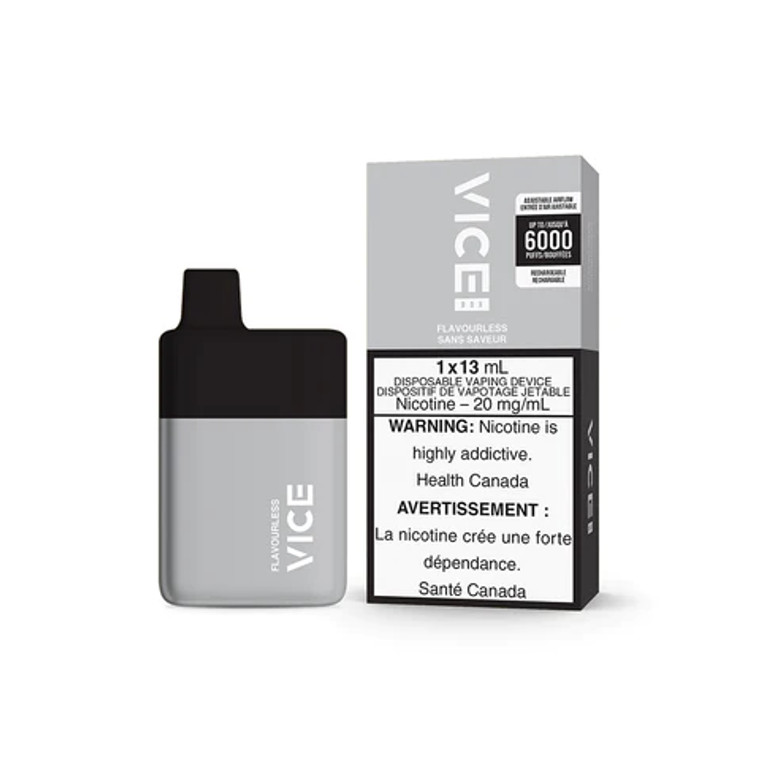 VICE Box Disposable -Flavourless (6000 puffs/20mg)