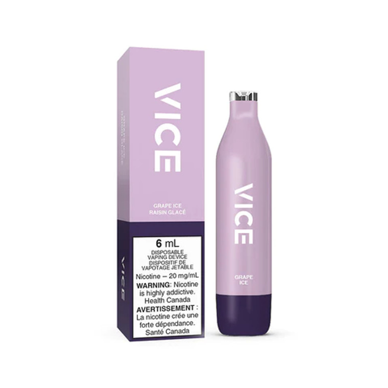 VICE 2500 Disposable - Grape Ice (2500 puffs/0mg)