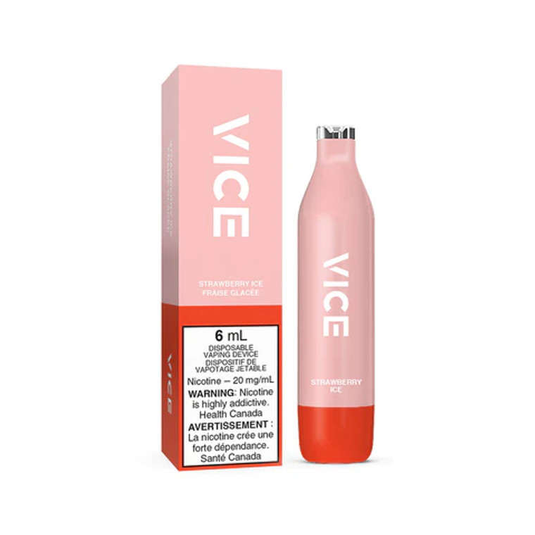 VICE 2500 Disposable - Strawberry Ice (2500 puffs/12mg)