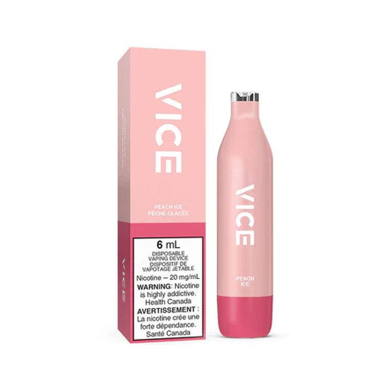 VICE 2500 Disposable - Peach Ice (2500 puffs/0mg)