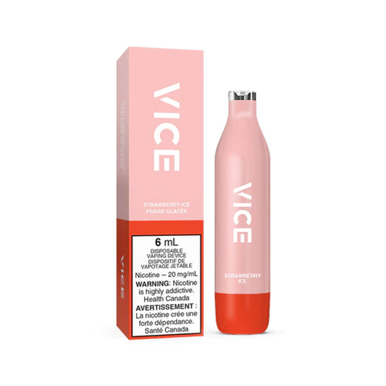 VICE 2500 Disposable - Strawberry Ice (2500 puffs/0mg)