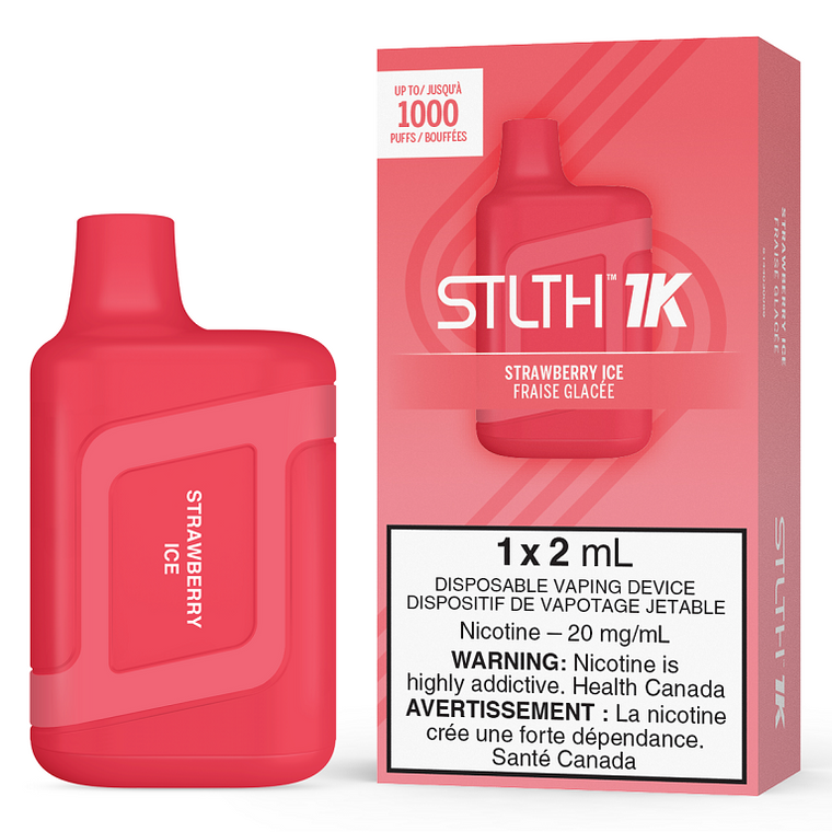 STLTH Disposables 1k - Strawberry Ice (2mL/20mg)