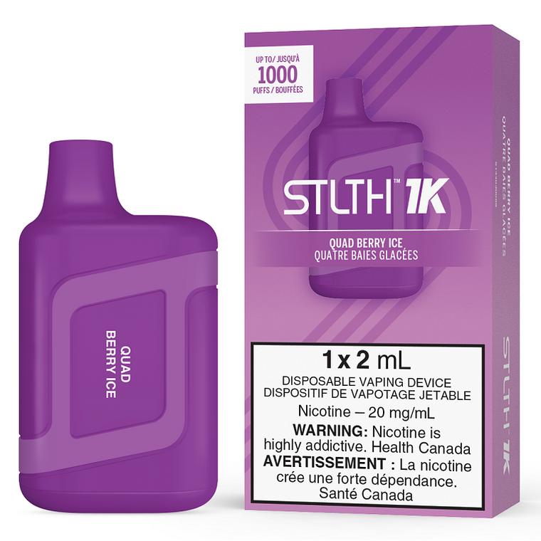 STLTH 1K Disposable - Quad Berry Ice (2mL/20mg)