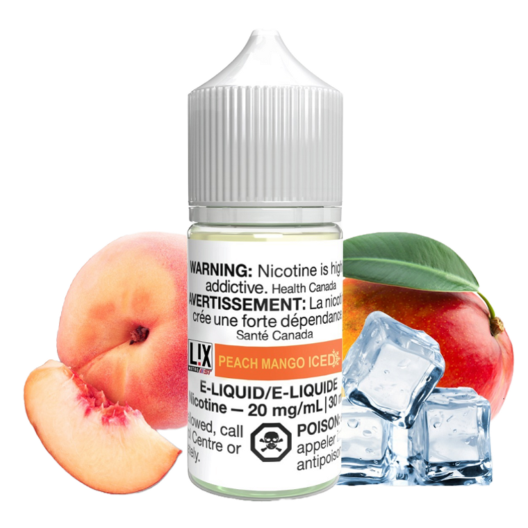 L!X - Peach Iced  - 10mg - 30ml