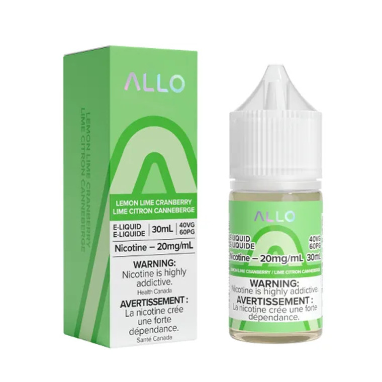 Allo E-Liquid - Lemon Lime Cranberry (30mL/20mg)