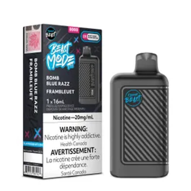 Flavour Beast Beast Mode 8K Disposable - Bomb Blue Razz (20mL/20MG)