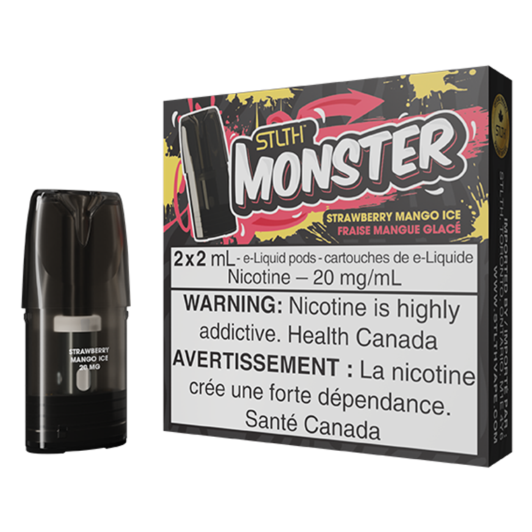 STLTH Pods - Monster - Strawberry Mango Ice (20mg)