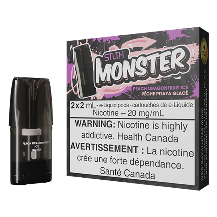 STLTH Pods - Monster - Peach Dragonfruit Ice (20mg)