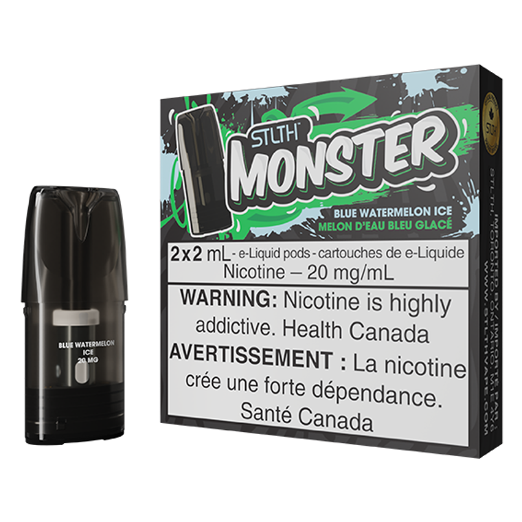 STLTH Pods - Monster - Blue Watermelon Ice (20mg)
