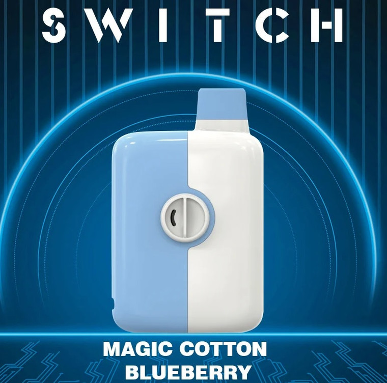 Mr. Fog Switch - Magic Cotton Blueberry (20mg/5500 Puffs)