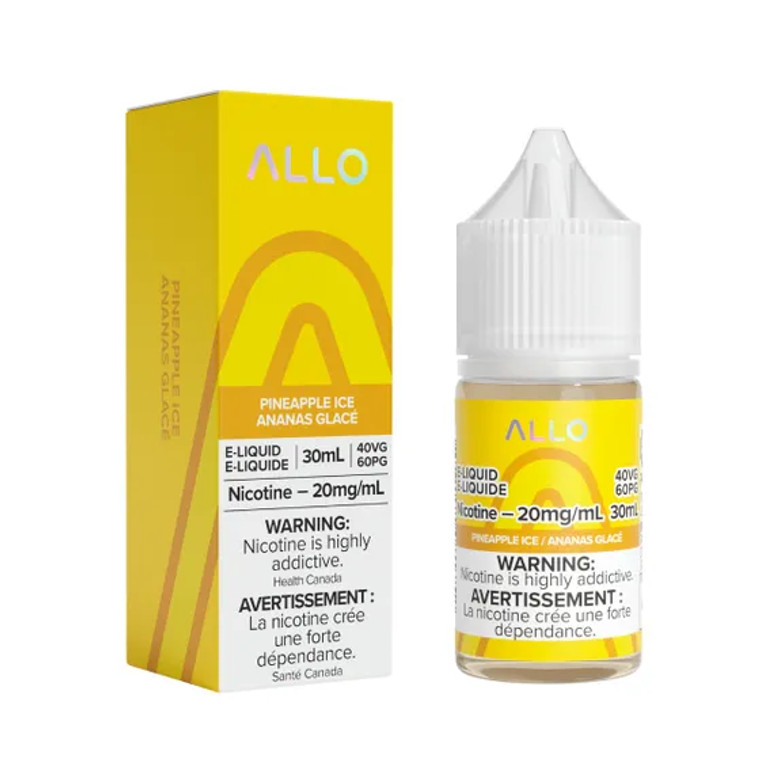 Allo E-Liquid - Pineapple Ice (30mL/20mg)