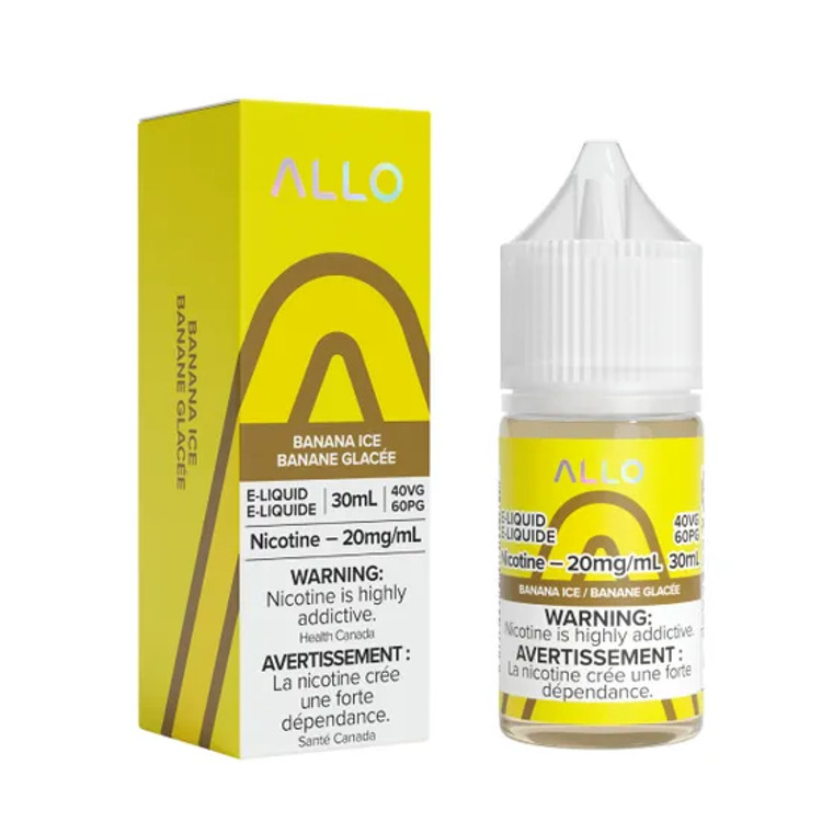 Allo E-Liquid - Banana Ice (30mL/20mg)