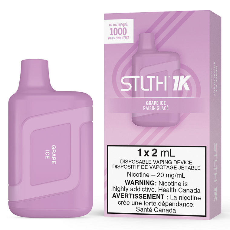 STLTH 1K Disposable - Grape Ice (2mL/20mg)