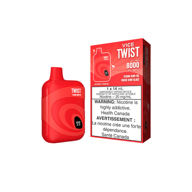 VICE Twist Disposable - Straw Kiwi Ice (20mg/14ml)