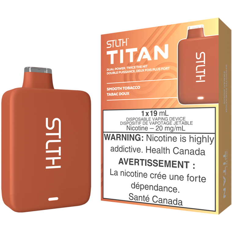 STLTH Titan Disposables 10K - Smooth Tobacco (20mg/19ml)