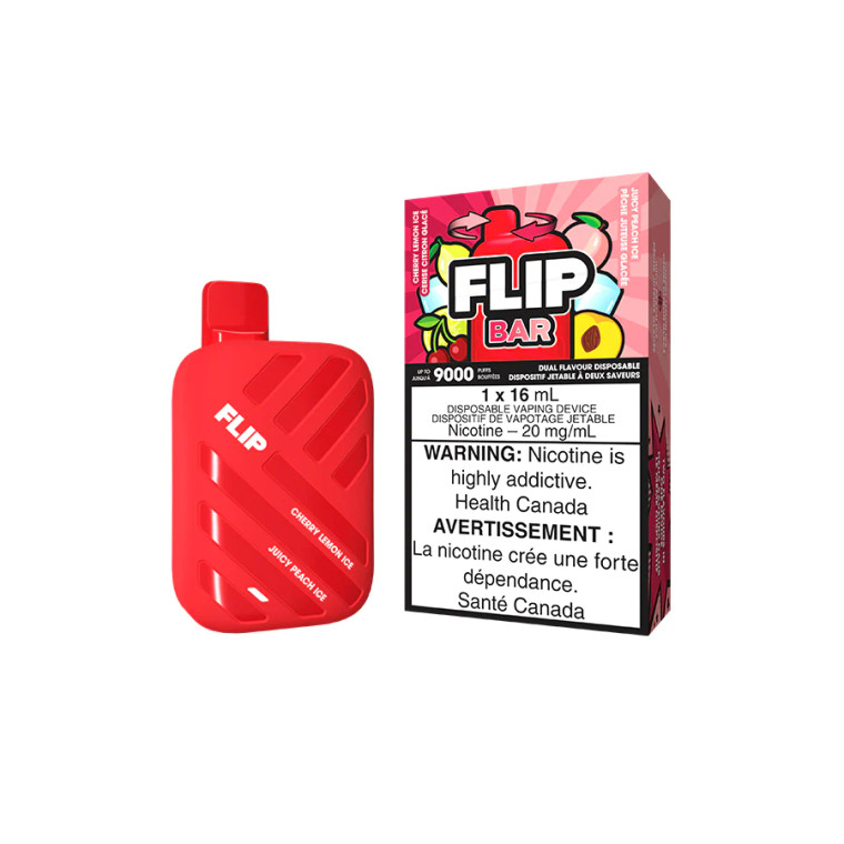 Flip Bar - Cherry Lemon Ice & Juicy Peach Ice (20mg/16ml)