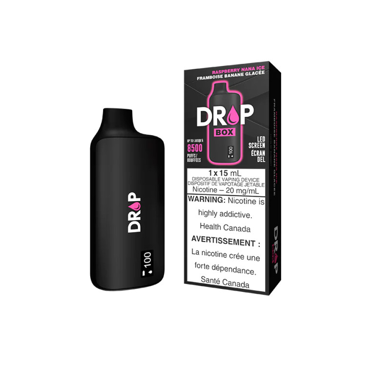 Drop Box Disposable - Raspberry Nana Ice (20mg/15ml)