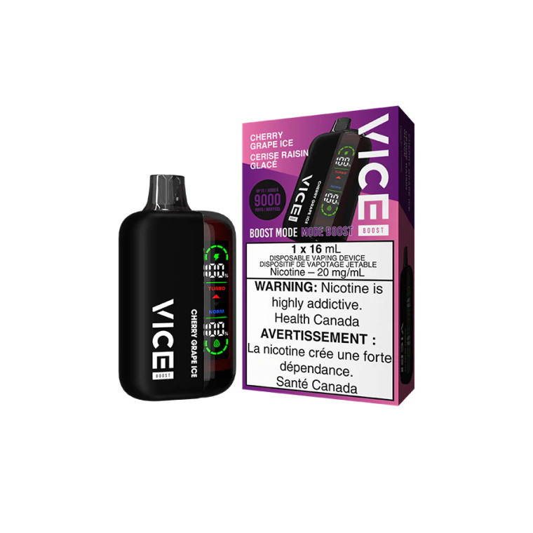 Vice Boost Disposable -Cherry Grape Ice (16ml/20mg)