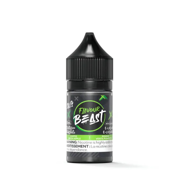 Flavour Beast E-Liquid -Gusto Green Apple (10mg/30mL )