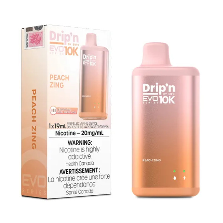 Drip'n EVO 10K - Peach Zing (20mg/19mL)