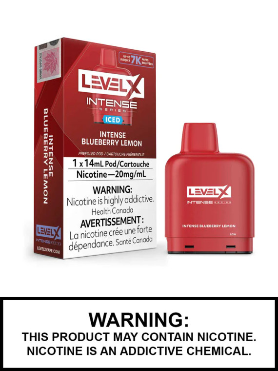 Level X Pod Intense Series - Intense Blueberry Lemon (20MG/14mL)