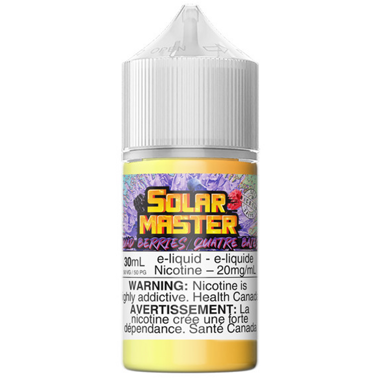 Solar Master Salt - Quad Berries (20mg/30ml)