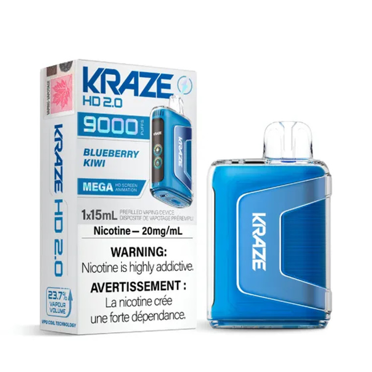 Kraze HD 2.0 - Blueberry Kiwi (20mg/15mL)