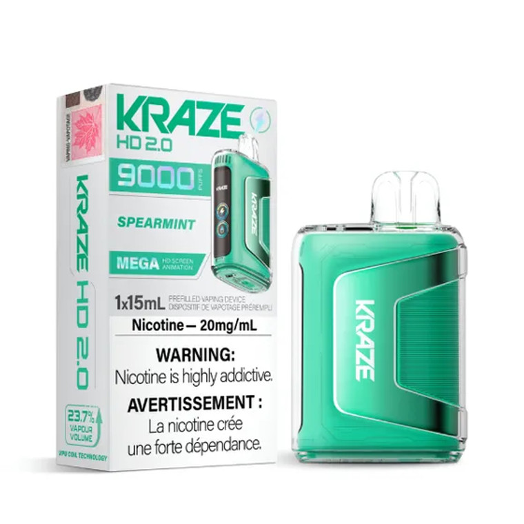 Kraze HD 2.0 - Spearmint (20mg/15mL)