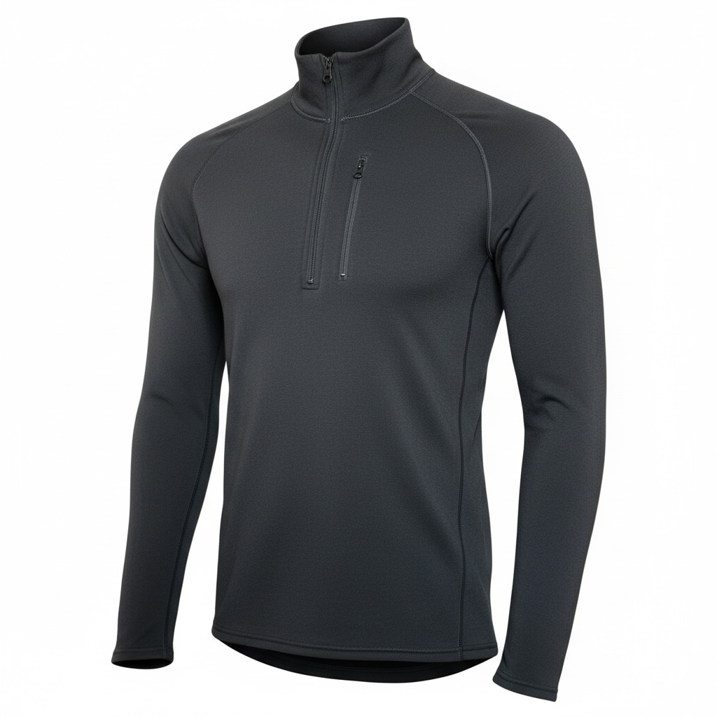 Power Stretch Polartec® Fleece Quarter Zip | Fleece Jacket Made in
